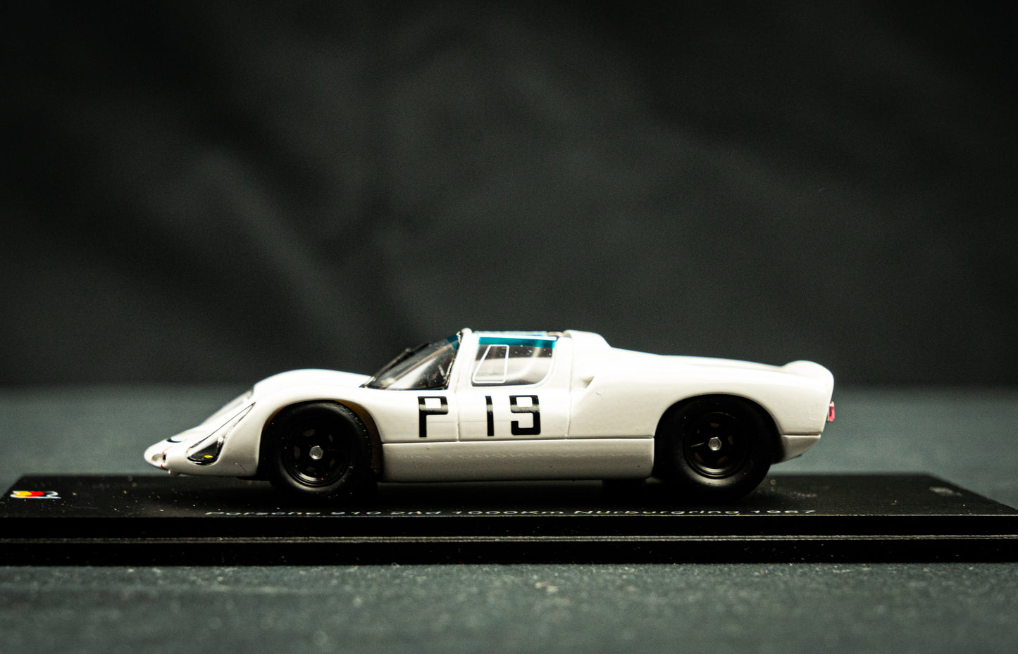 Porsche 910 #19 lim. edition 300 Stk. 2nd 1000km Nürburgring 1967 - Hawkings / Koch Spark 1:43
