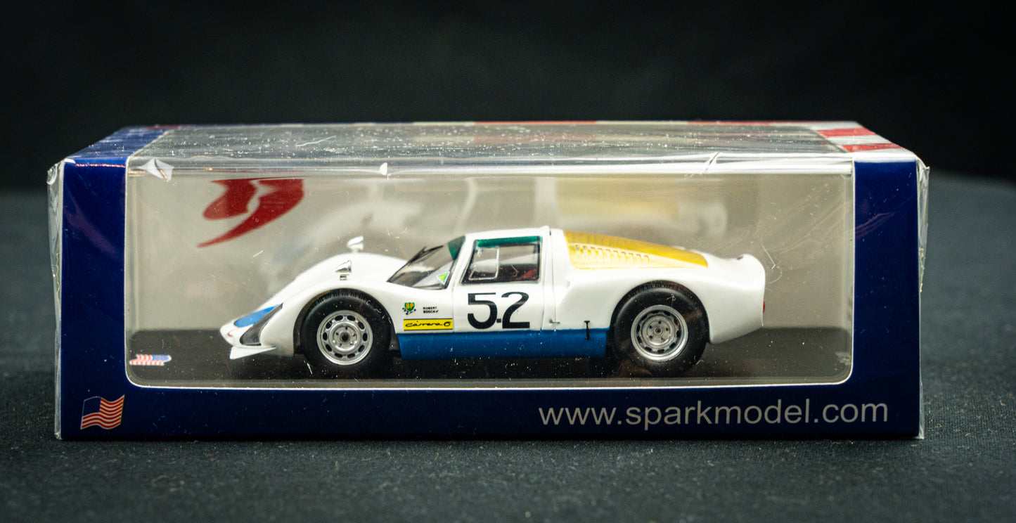Porsche 906 lim.edition 300 Stk. #52 Herrmann/Buzzetta/Mitter - 4th 12h Sebring 1966 - 1:43