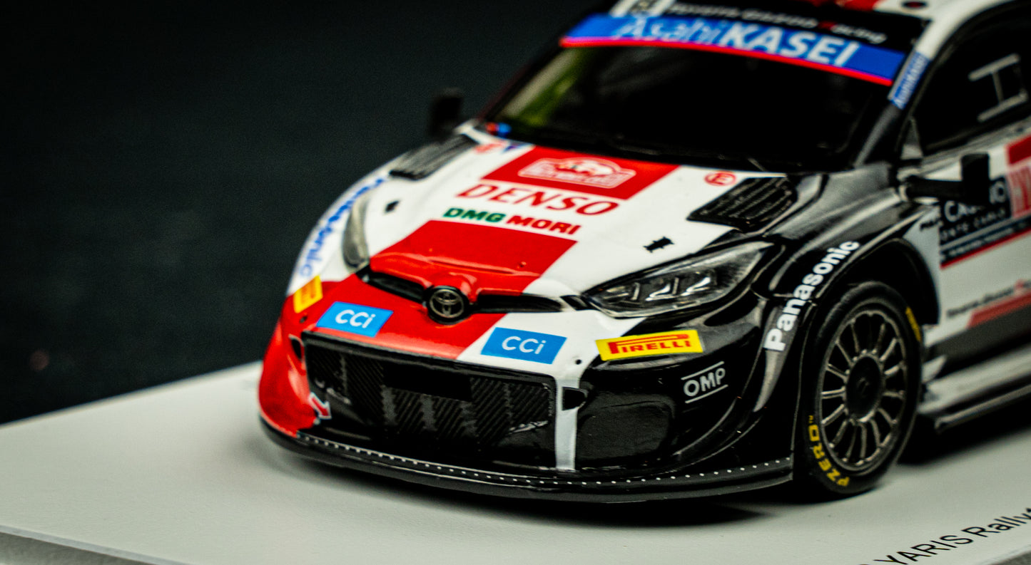 Toyota GR Yaris Rallye #69 K. Rovanperä / J. Halttunen - Rallye Monte Carlo 2022 Spark 1:43