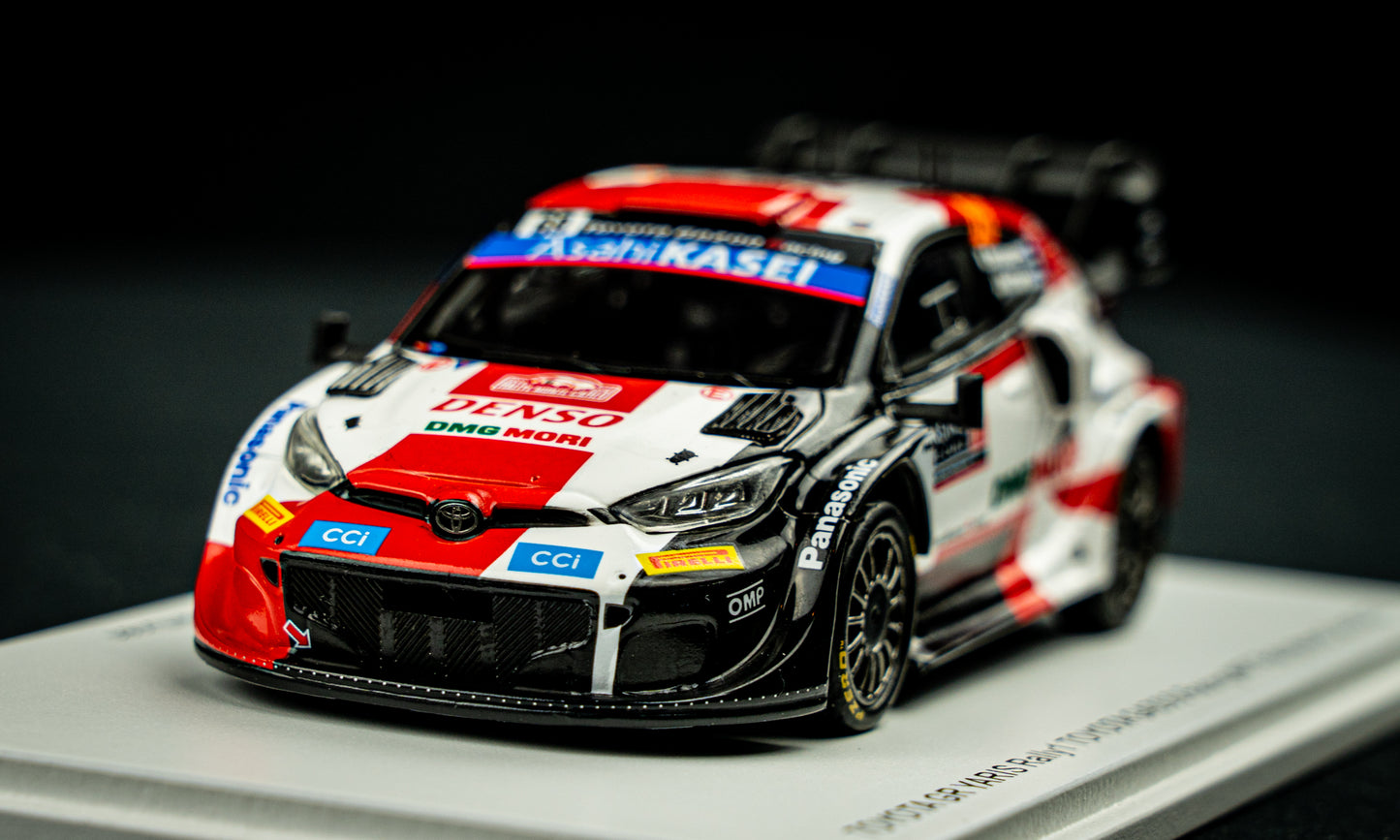 Toyota GR Yaris Rallye #69 K. Rovanperä / J. Halttunen - Rallye Monte Carlo 2022 Spark 1:43