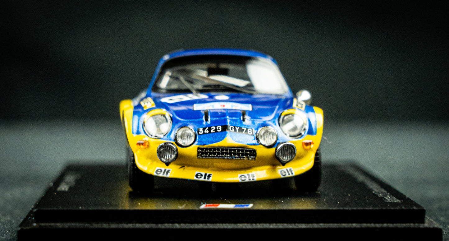 Renault Alpine A110 Turbo lim. edition 500 Stk. - #9 Therier / Callewaert - P1 Cevennes 1972 1:43