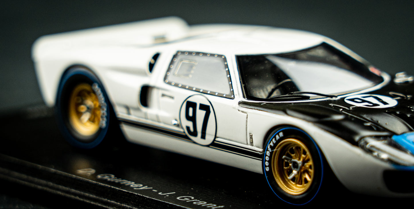 Ford GT40 MK2 lim. edition 500 Stk. #97 Gurney / Grant - 2nd 24h Daytona 1966 - 1:43