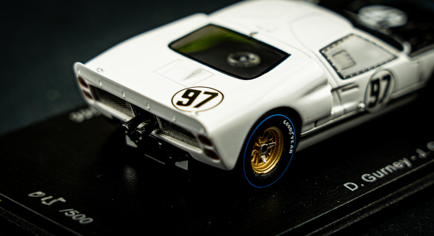 Ford GT40 MK2 lim. edition 500 Stk. #97 Gurney / Grant - 2nd 24h Daytona 1966 - 1:43
