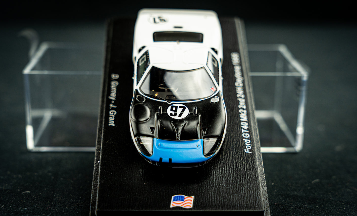 Ford GT40 MK2 lim. edition 500 Stk. #97 Gurney / Grant - 2nd 24h Daytona 1966 - 1:43