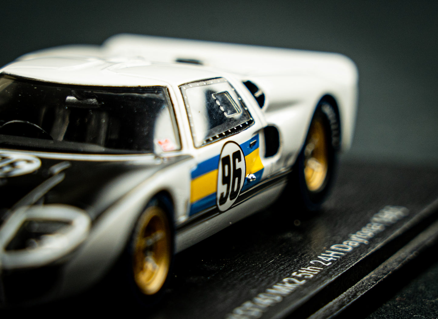 Ford GT40 MK2 lim. edition 500 Stk. - #96 Amon / McLaren - 5th 24h Daytona 1966 - 1:43