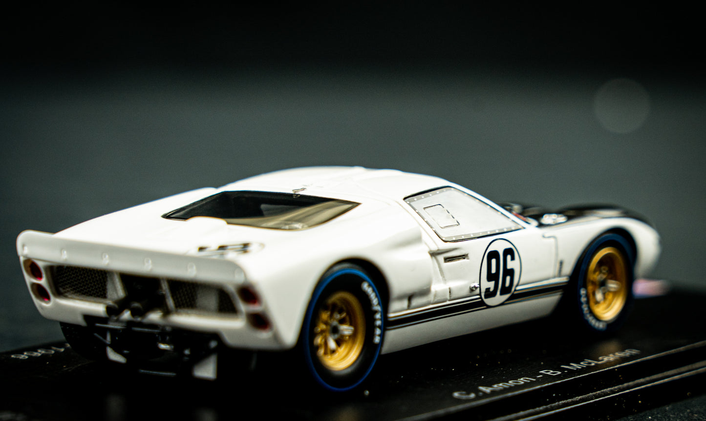 Ford GT40 MK2 lim. edition 500 Stk. - #96 Amon / McLaren - 5th 24h Daytona 1966 - 1:43