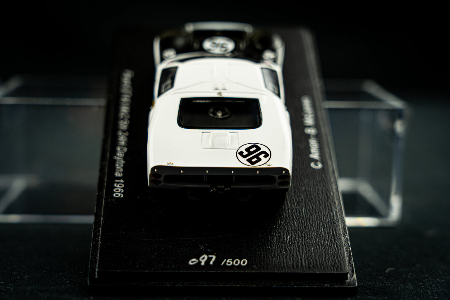 Ford GT40 MK2 lim. edition 500 Stk. - #96 Amon / McLaren - 5th 24h Daytona 1966 - 1:43