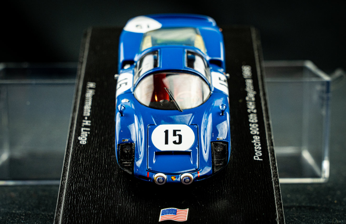 Porsche 906 lim. edition 300 Stk. #15 Herrmann / Linge - 6th 24h Daytona 1966 1:43