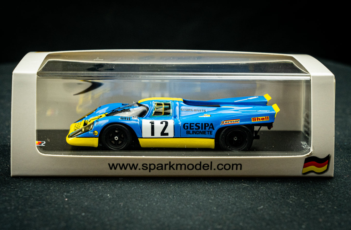 Porsche 917K lim. edition 500 Stk. #12 J Neuhaus - Sieger Norisring 1965 1:43