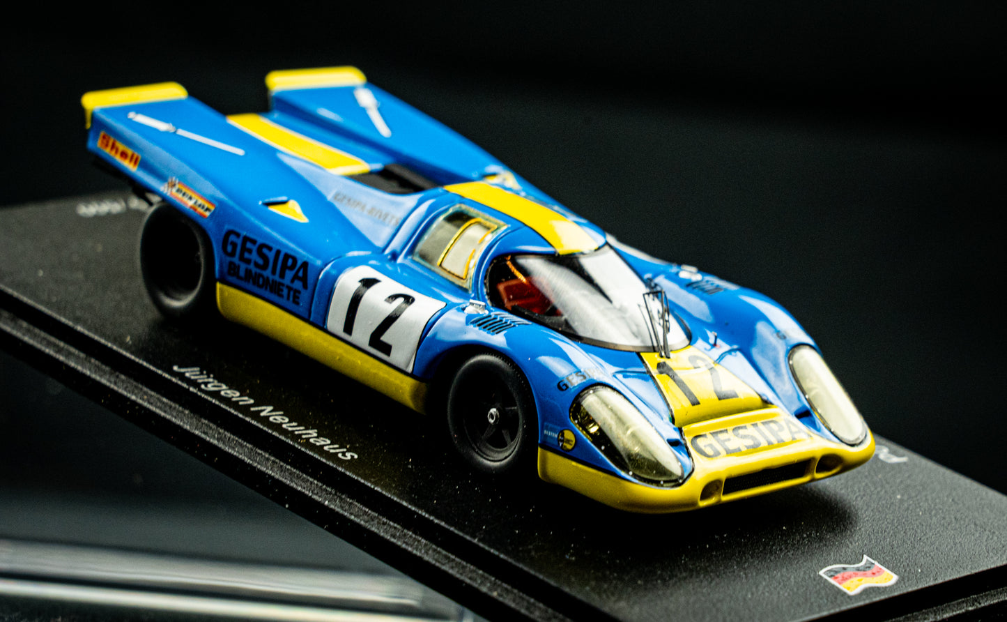 Porsche 917K lim. edition 500 Stk. #12 J Neuhaus - Sieger Norisring 1965 1:43
