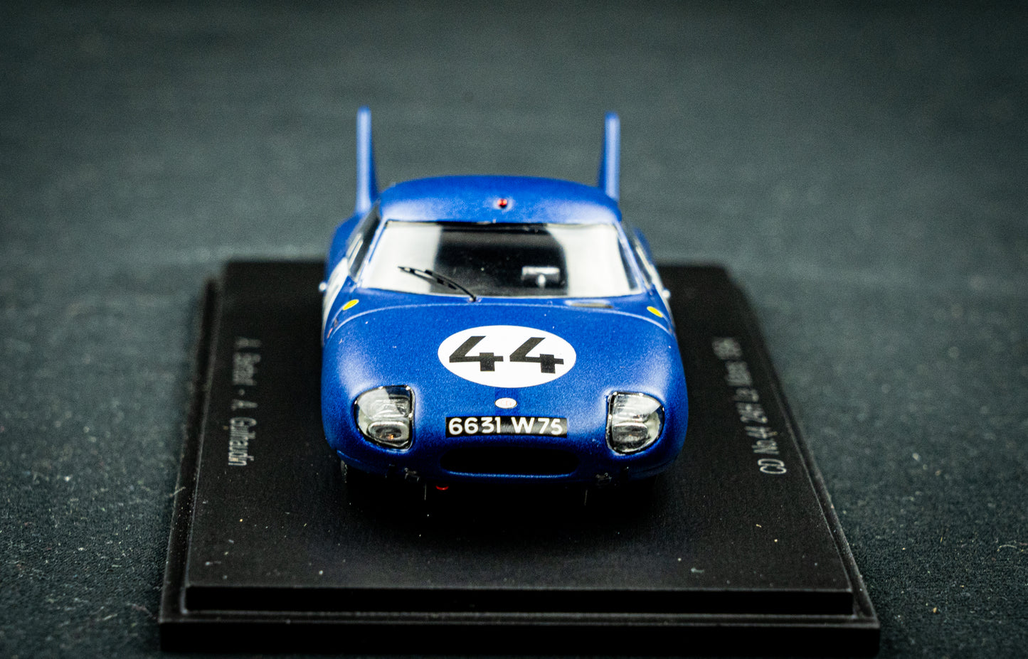 CD #44 Bertaut / Guilhaudin 24h LeMans 1964 - Spark 1:43