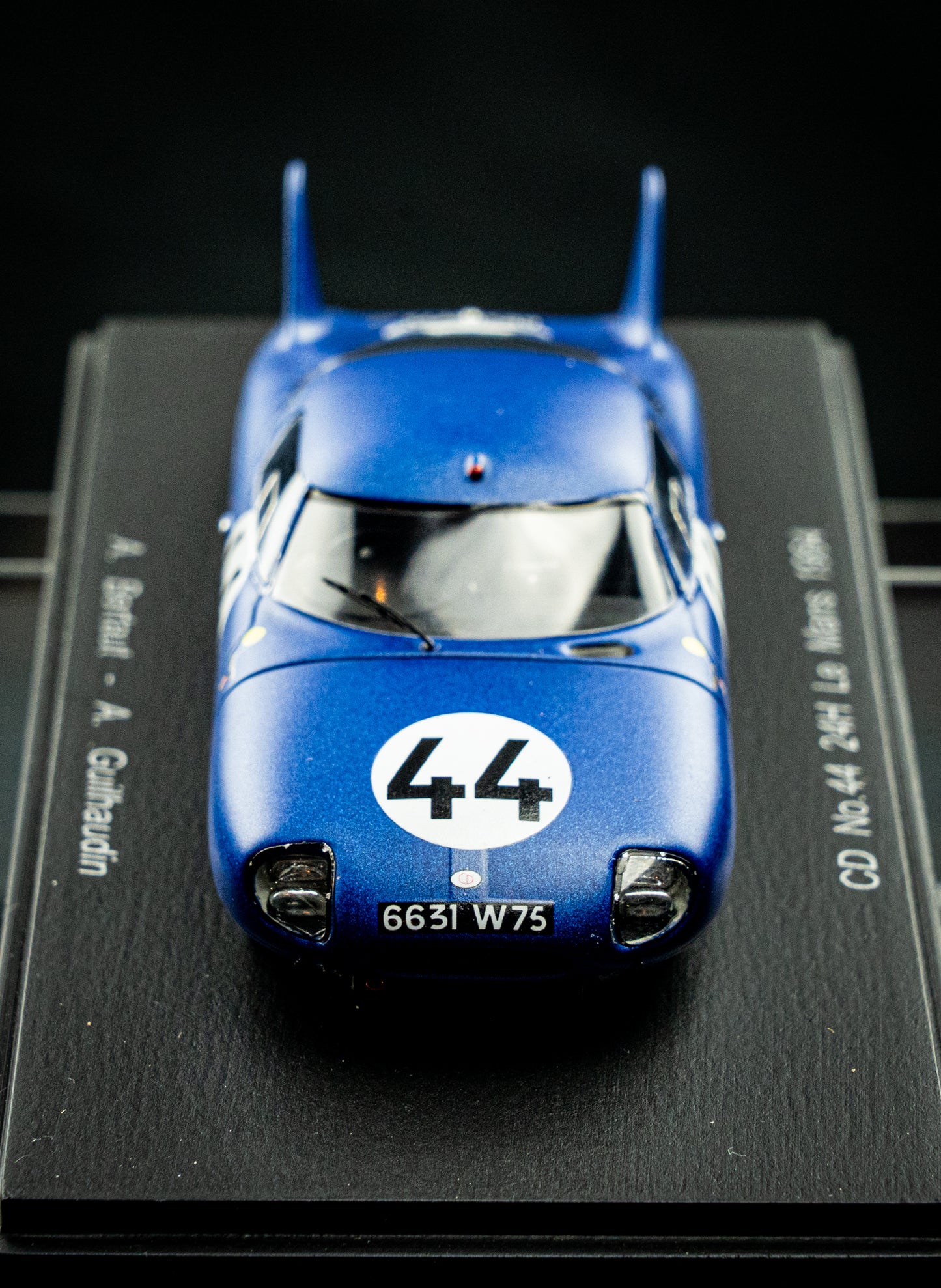 CD #44 Bertaut / Guilhaudin 24h LeMans 1964 - Spark 1:43
