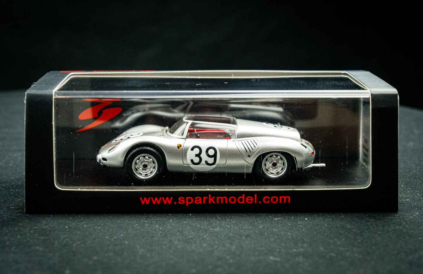Porsche RS60 #39 Barth / Seidel - 12th 24h LeMans 1960 - Spark 1:43
