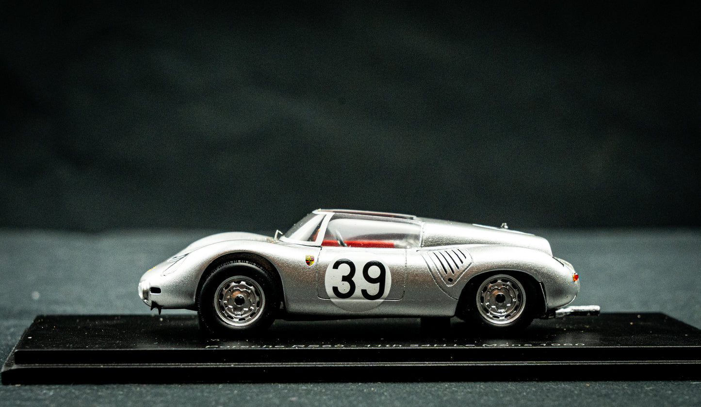 Porsche RS60 #39 Barth / Seidel - 12th 24h LeMans 1960 - Spark 1:43