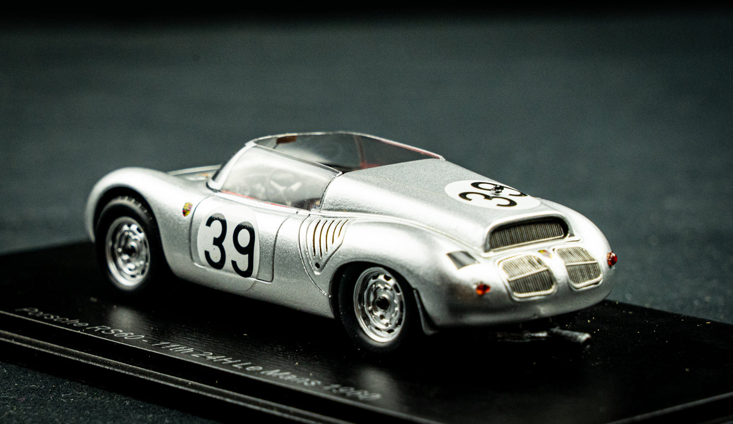 Porsche RS60 #39 Barth / Seidel - 12th 24h LeMans 1960 - Spark 1:43