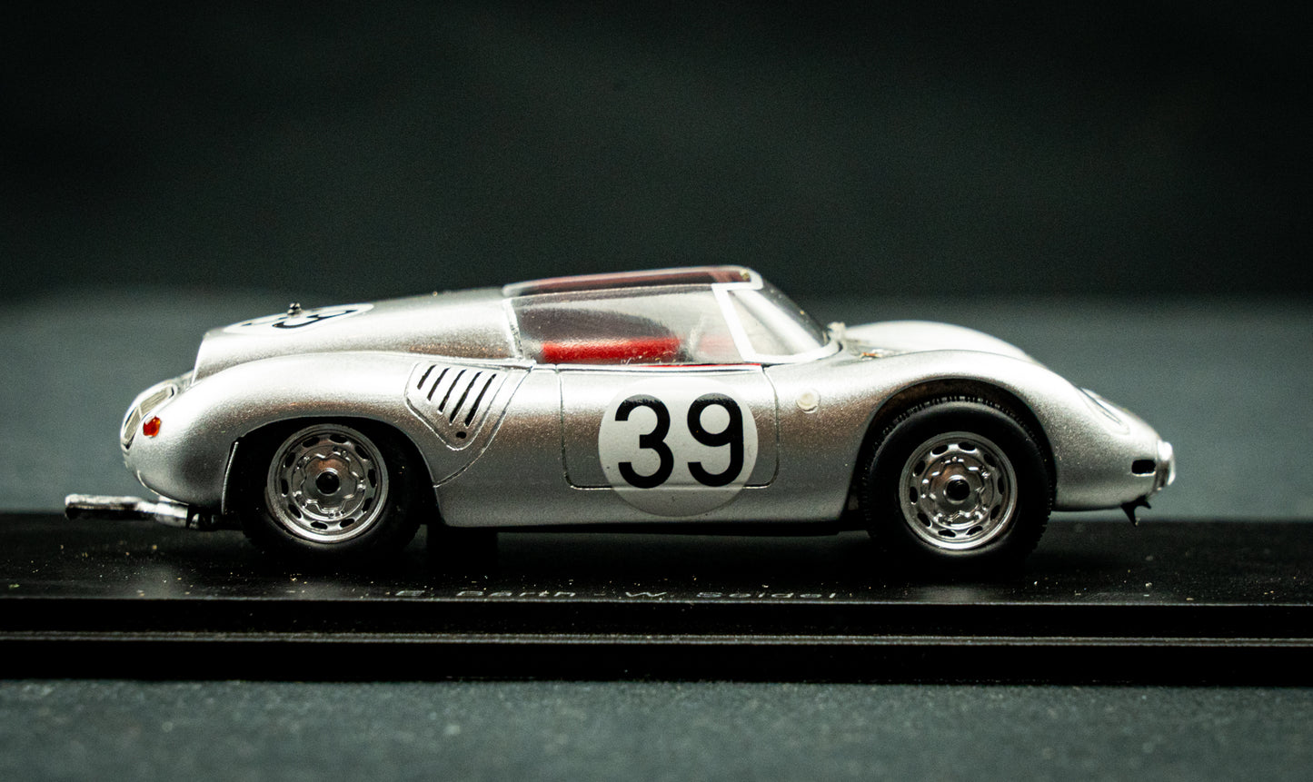Porsche RS60 #39 Barth / Seidel - 12th 24h LeMans 1960 - Spark 1:43