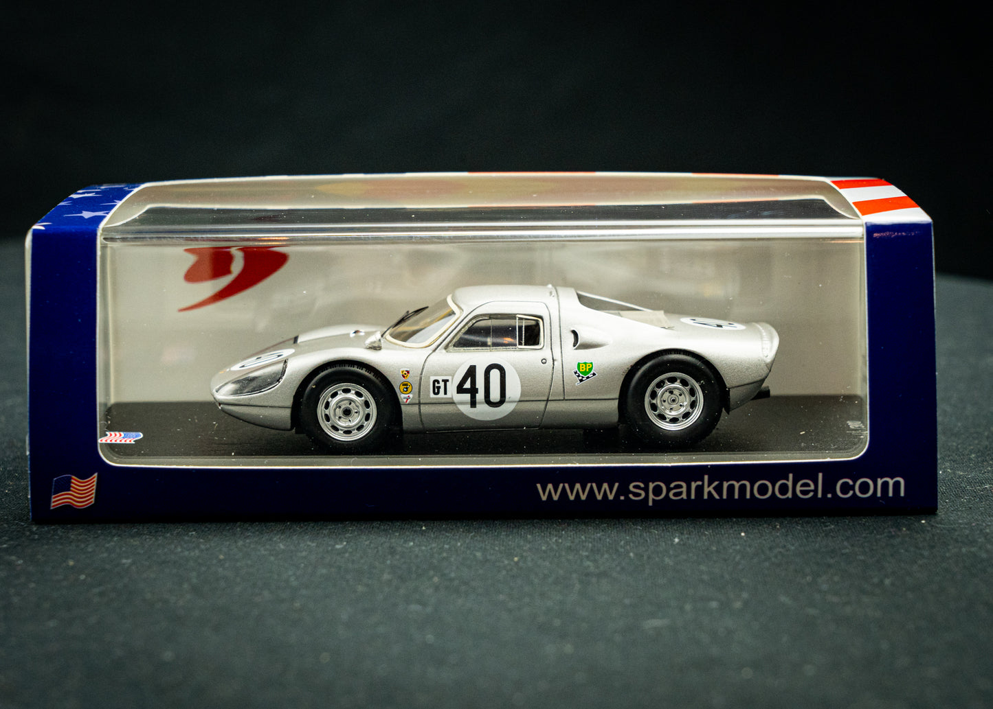 Porsche 904 GTS lim. edition 300 Stk. #40 Underwood / Klass - 5th 12h Sebring 1965 1:43