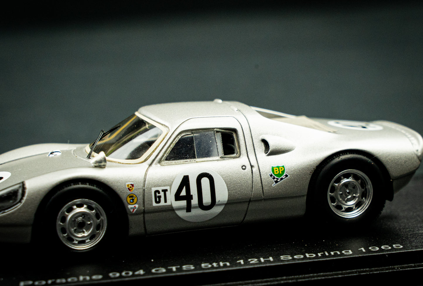 Porsche 904 GTS lim. edition 300 Stk. #40 Underwood / Klass - 5th 12h Sebring 1965 1:43