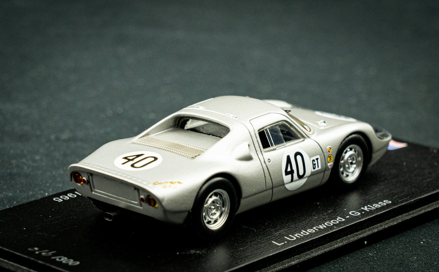 Porsche 904 GTS lim. edition 300 Stk. #40 Underwood / Klass - 5th 12h Sebring 1965 1:43
