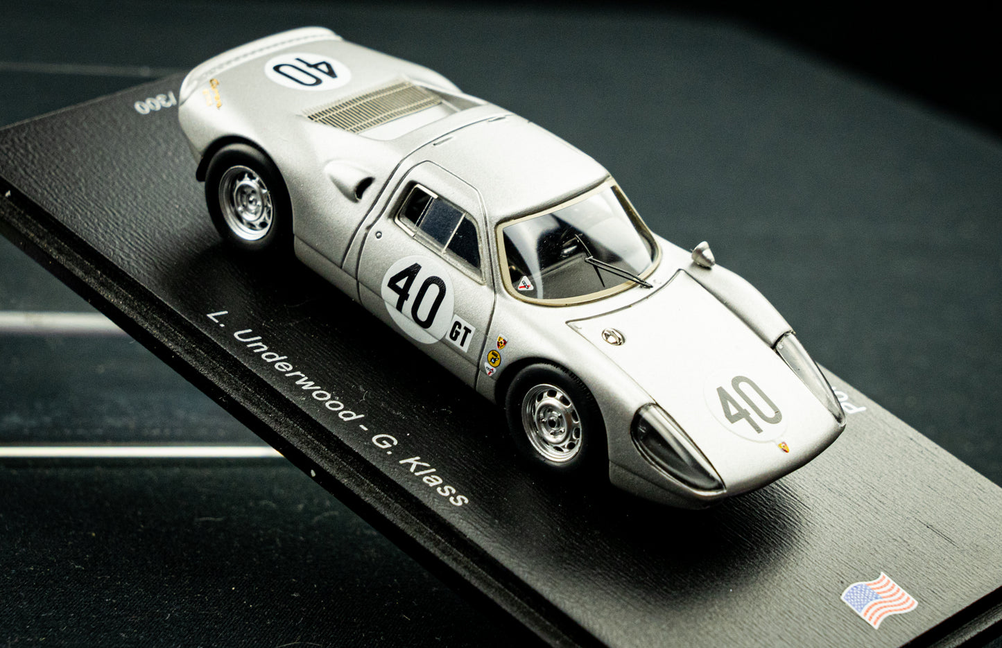Porsche 904 GTS lim. edition 300 Stk. #40 Underwood / Klass - 5th 12h Sebring 1965 1:43