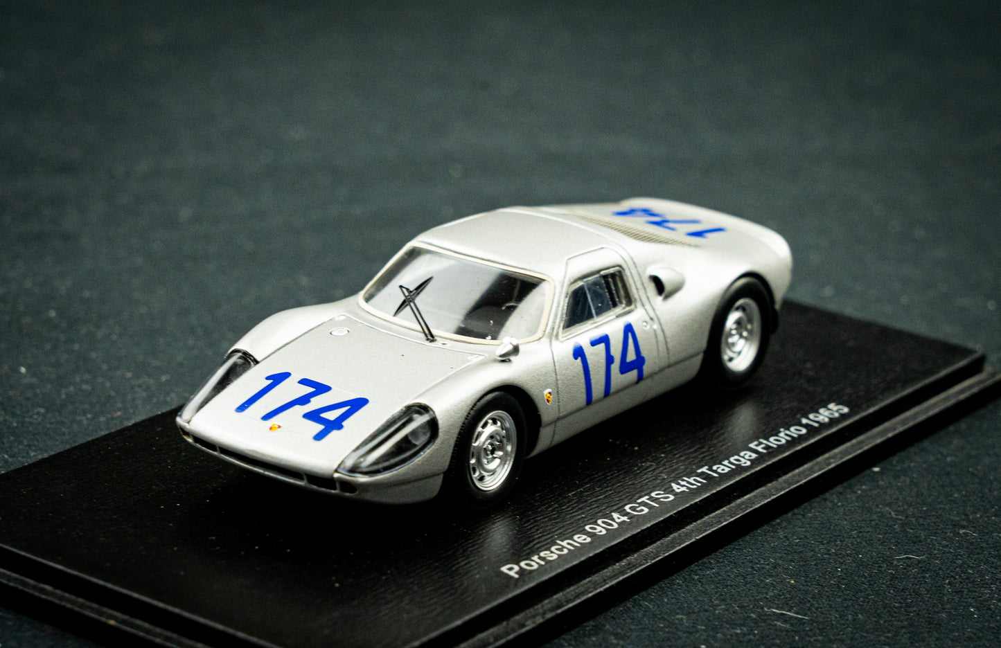 Porsche 904 GTS #174 Bonnier / Hill - 4th Targa Florio 1965 1:43