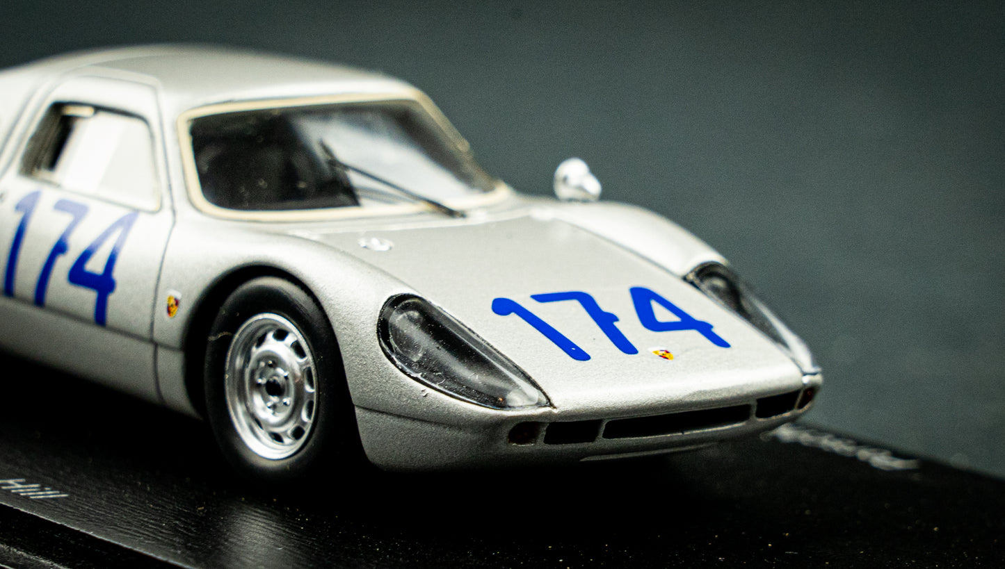 Porsche 904 GTS #174 Bonnier / Hill - 4th Targa Florio 1965 1:43