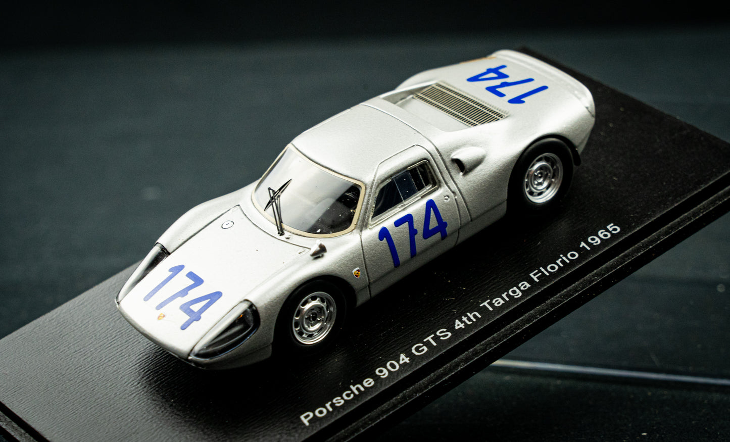Porsche 904 GTS #174 Bonnier / Hill - 4th Targa Florio 1965 1:43