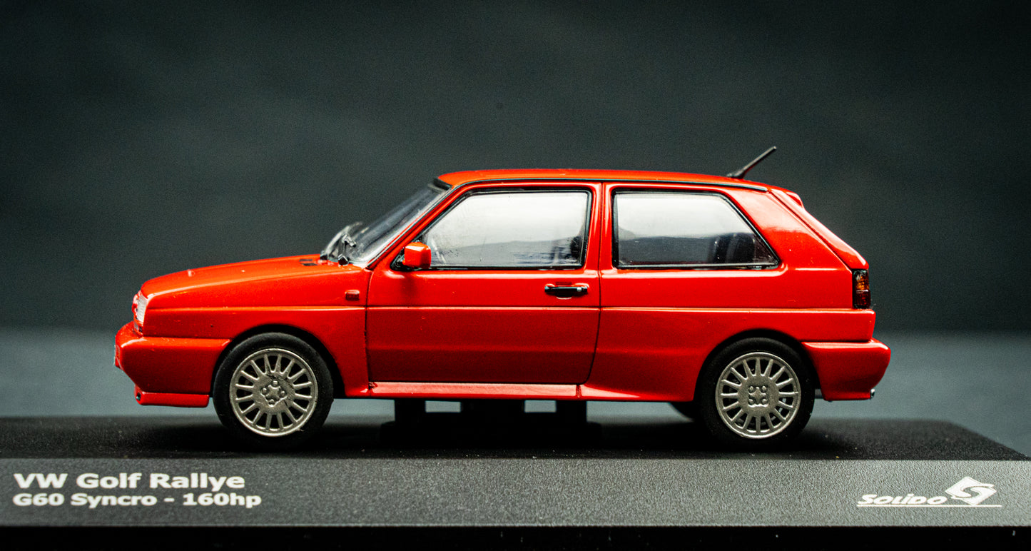 VW Golf RAllye G60 160HP Solido 1:43