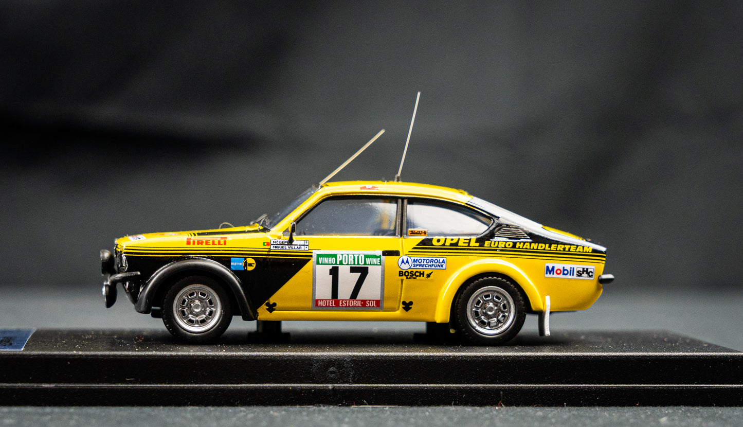 Opel Kadett GT/E Lim. Edition #17 Mequepe / Vilar Portugal Rallye 1978