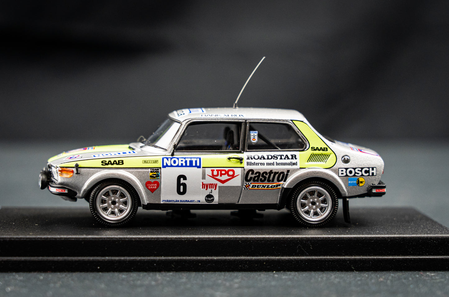 Saab 99 Lim. Edition #6 Eklund / Cederberg 1000 Lakes Rallye 1976