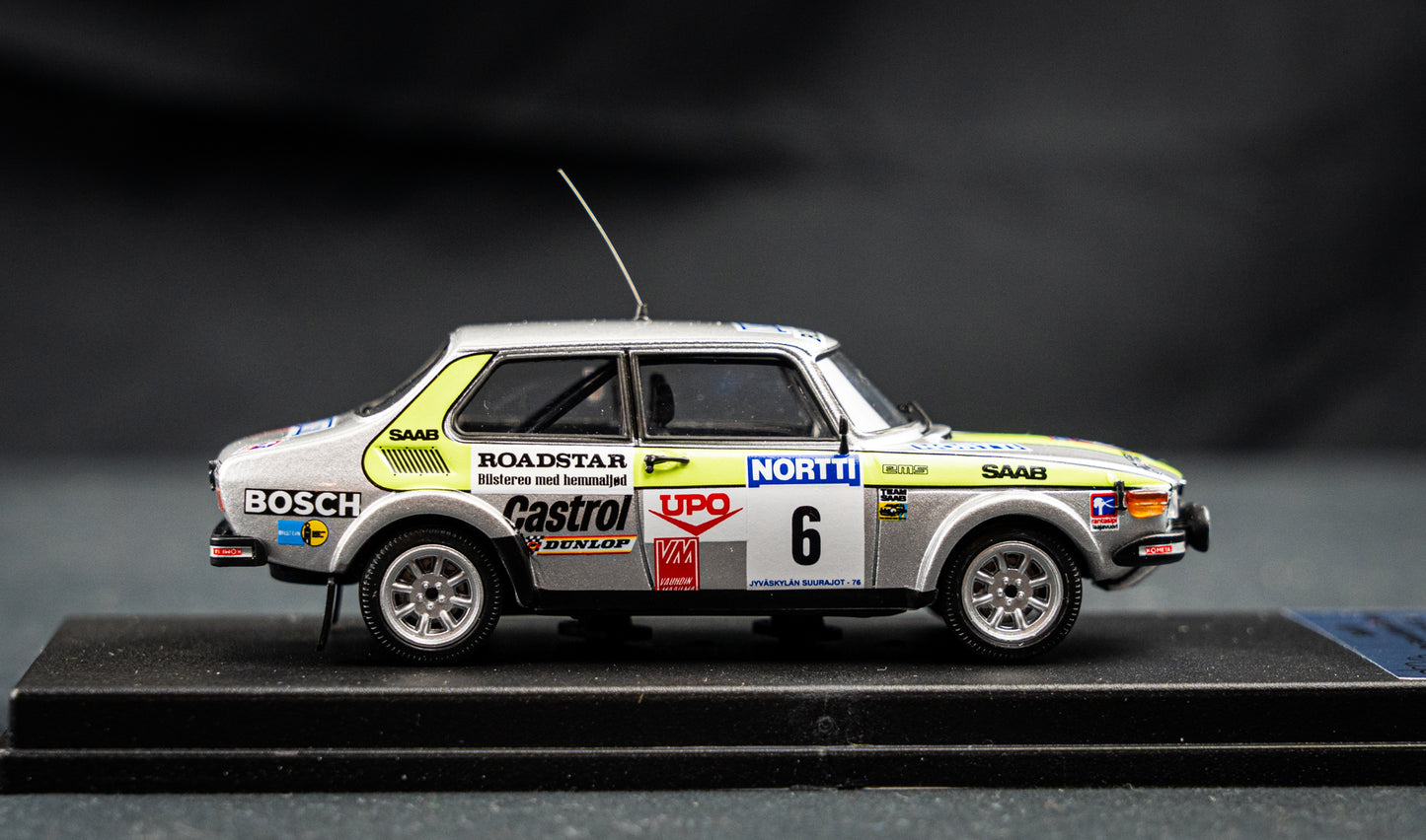 Saab 99 Lim. Edition #6 Eklund / Cederberg 1000 Lakes Rallye 1976