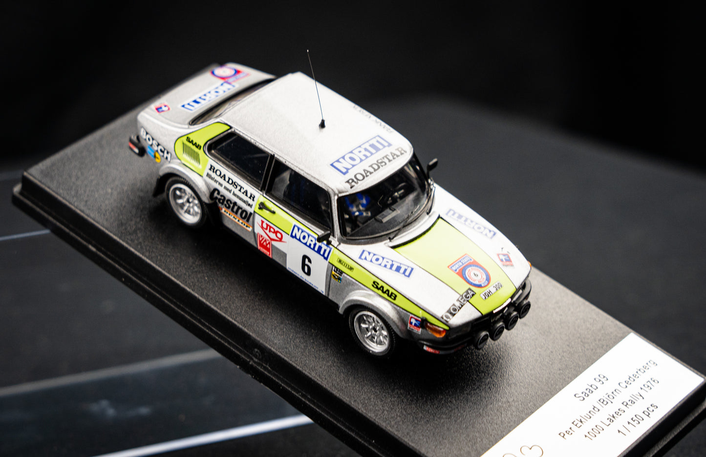 Saab 99 Lim. Edition #6 Eklund / Cederberg 1000 Lakes Rallye 1976