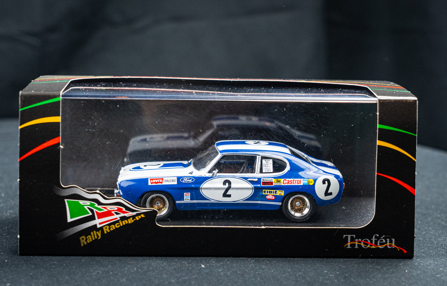 Ford Capri 2600 RS Lim. Edition 1/150 #2 Mass / Stuck - 1st 24h Spa 1972