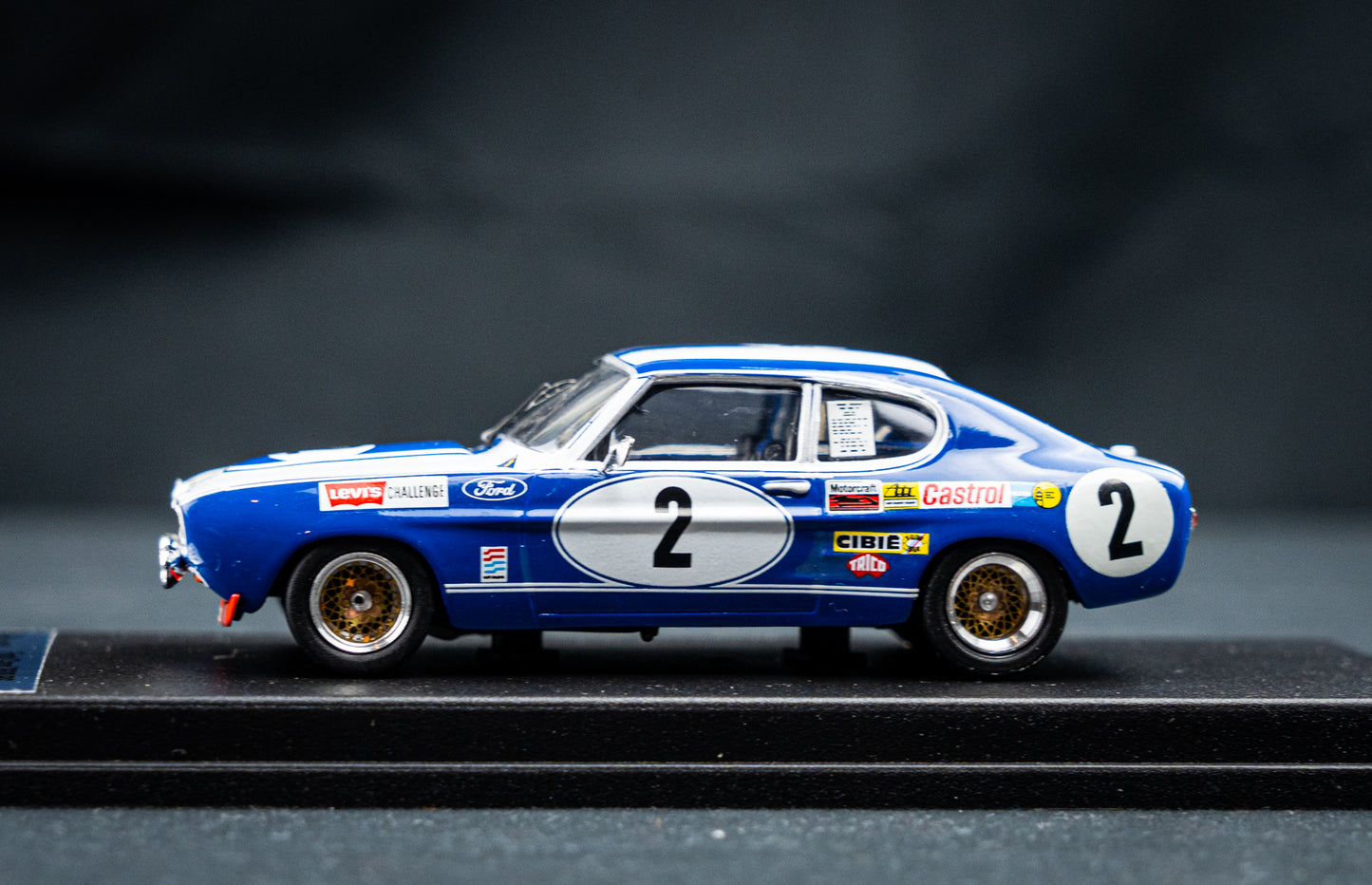 Ford Capri 2600 RS Lim. Edition 1/150 #2 Mass / Stuck - 1st 24h Spa 1972