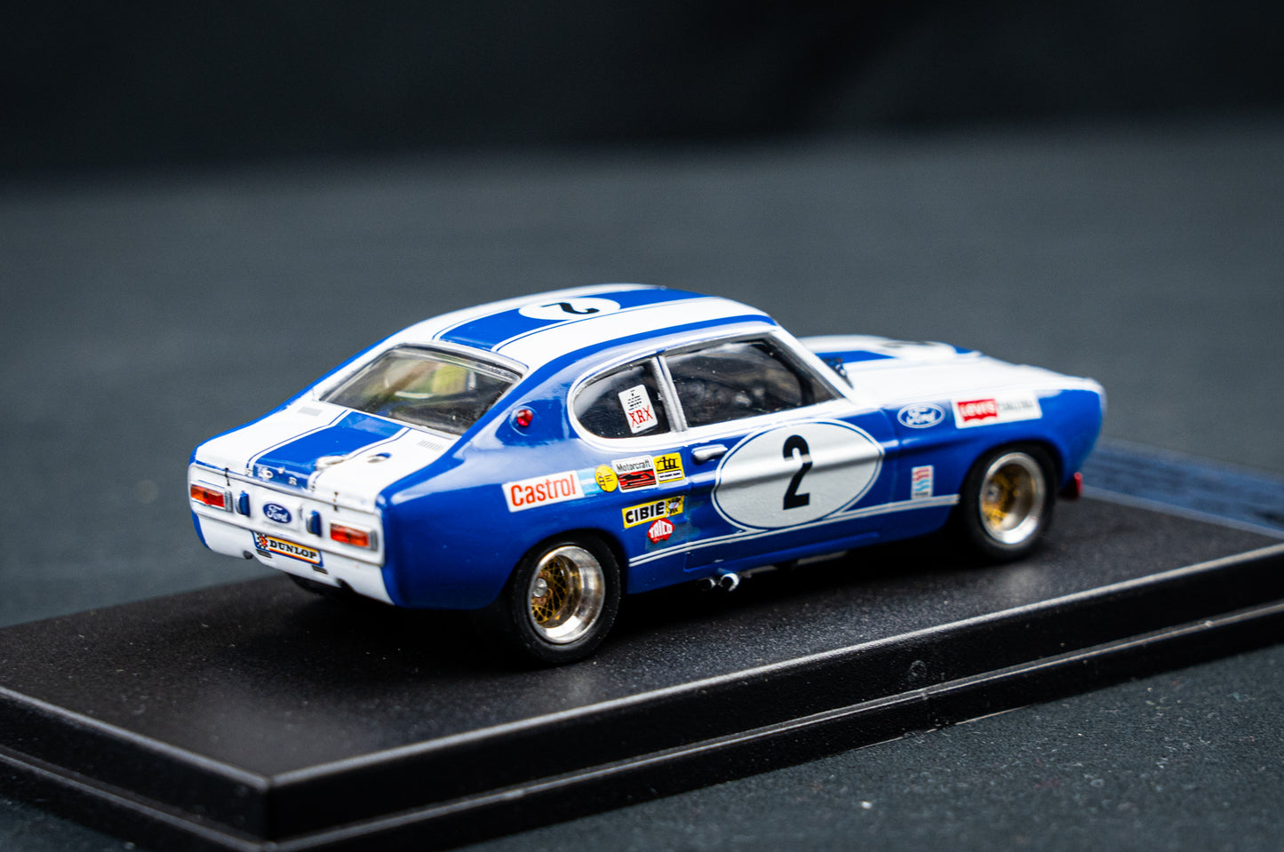 Ford Capri 2600 RS Lim. Edition 1/150 #2 Mass / Stuck - 1st 24h Spa 1972