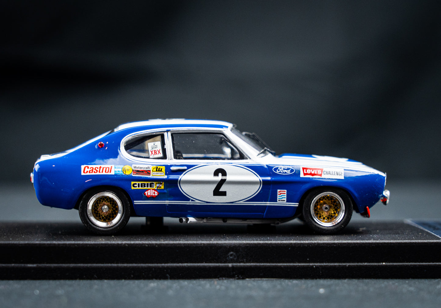 Ford Capri 2600 RS Lim. Edition 1/150 #2 Mass / Stuck - 1st 24h Spa 1972