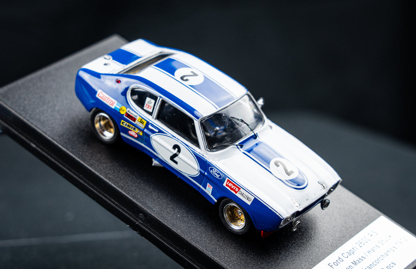 Ford Capri 2600 RS Lim. Edition 1/150 #2 Mass / Stuck - 1st 24h Spa 1972