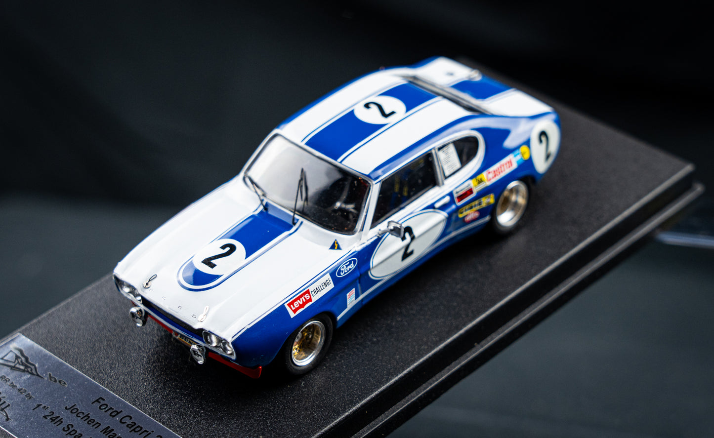 Ford Capri 2600 RS Lim. Edition 1/150 #2 Mass / Stuck - 1st 24h Spa 1972