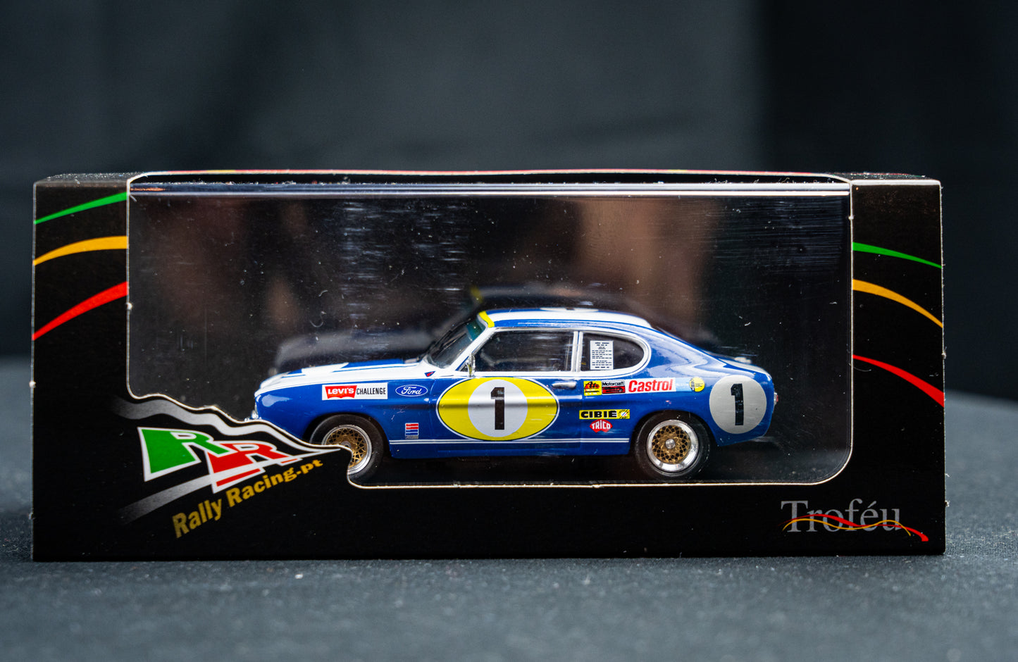 Ford Capri 2600 RS Lim. Edition 1/150 #1 Glemser / Soler-Roig 3rd 24 Spa-Francorchamps 1972