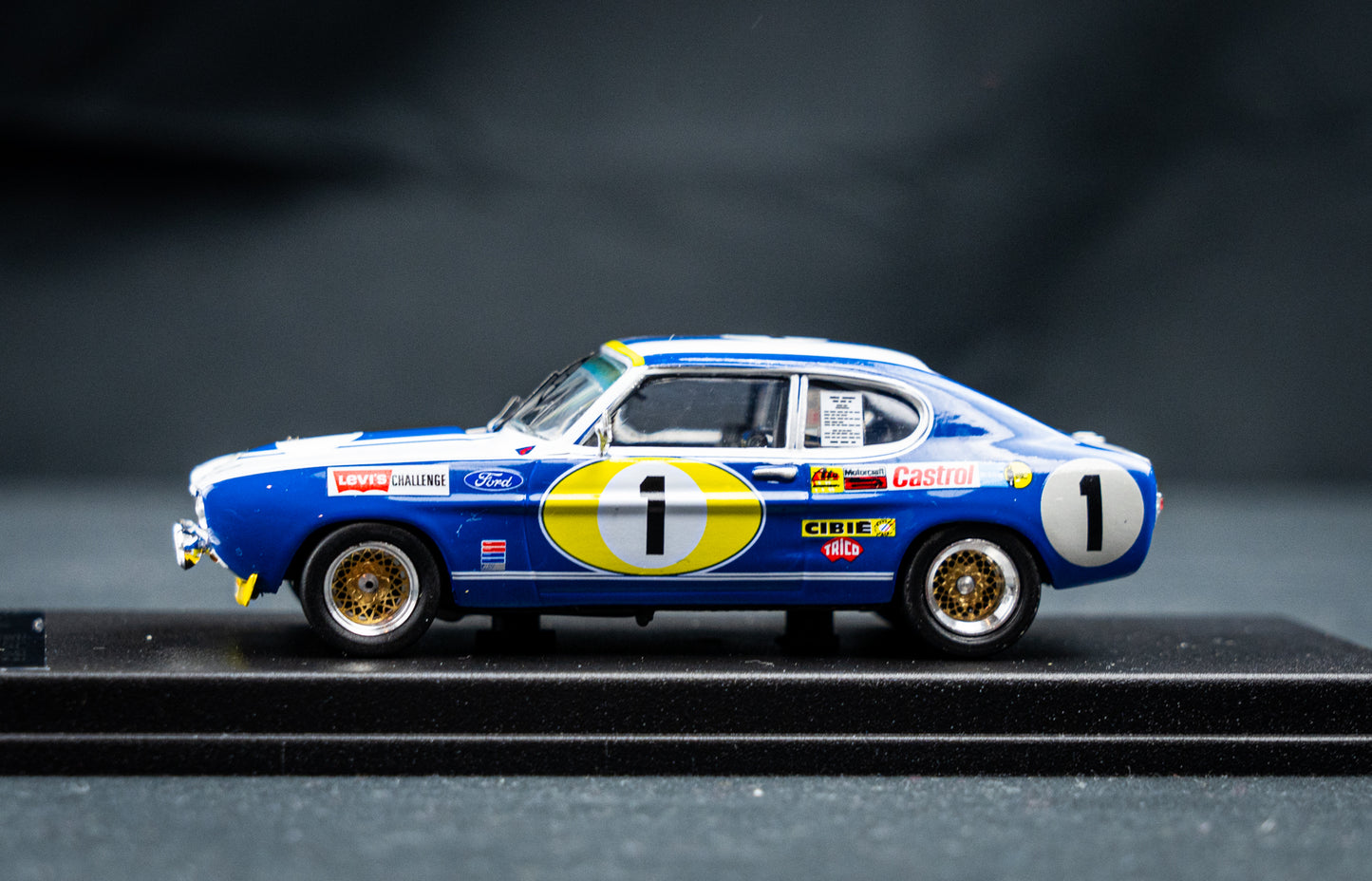 Ford Capri 2600 RS Lim. Edition 1/150 #1 Glemser / Soler-Roig 3rd 24 Spa-Francorchamps 1972