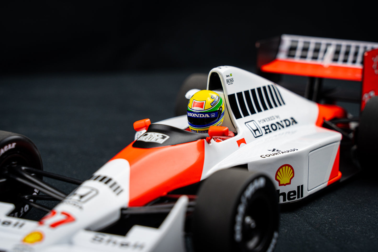 Ayrton Senna McLaren MP4/5B #12 Saison 1990 - Minichamps 1:18