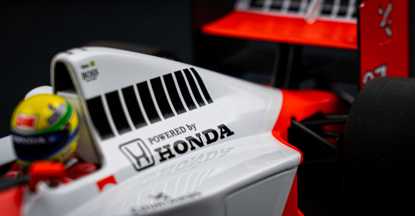 Ayrton Senna McLaren MP4/5B #12 Saison 1990 - Minichamps 1:18