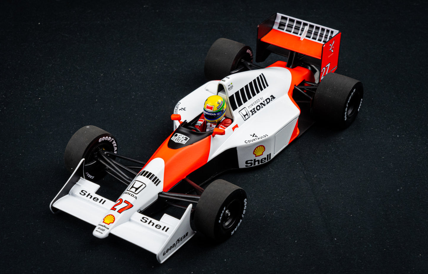 Ayrton Senna McLaren MP4/5B #12 Saison 1990 - Minichamps 1:18