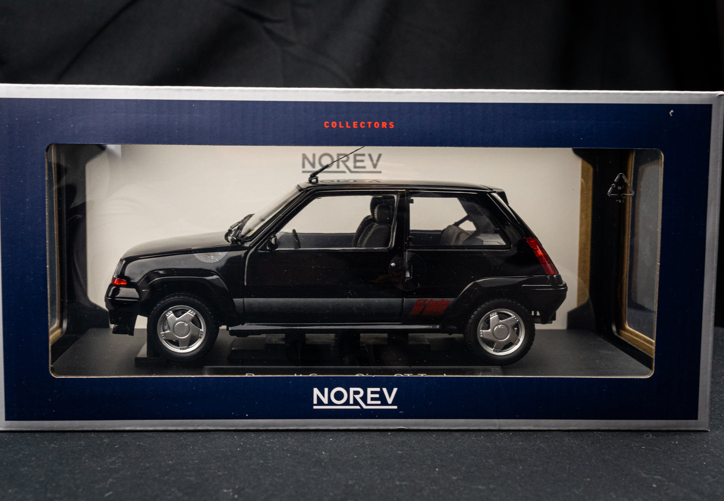 Renault 5 Super Cinq GT Turbo schwarz - Norev 1:18