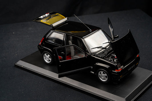 Renault 5 Super Cinq GT Turbo schwarz - Norev 1:18