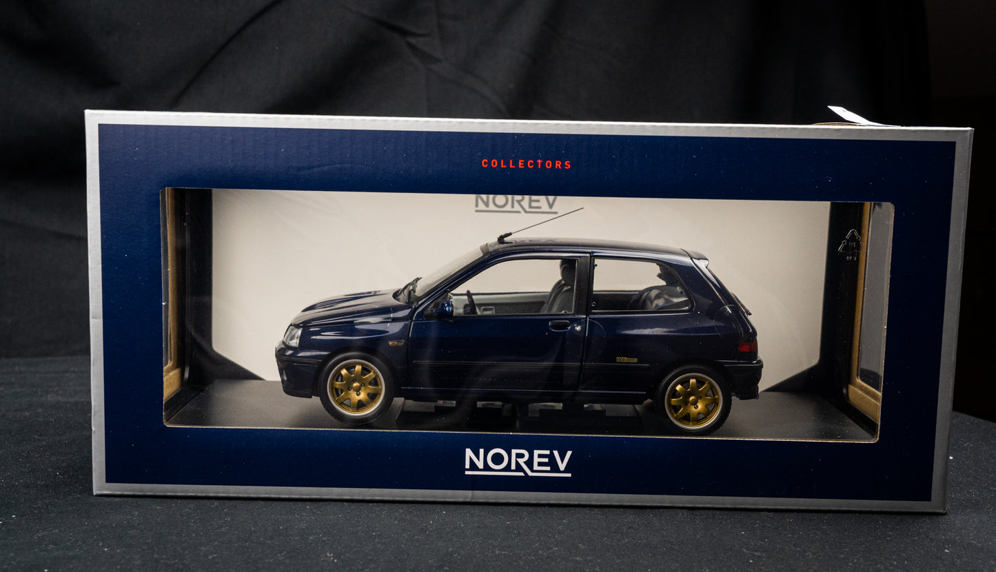Renault Clio I Williams 1993 - metallic dunkelblau - Norev 1:18