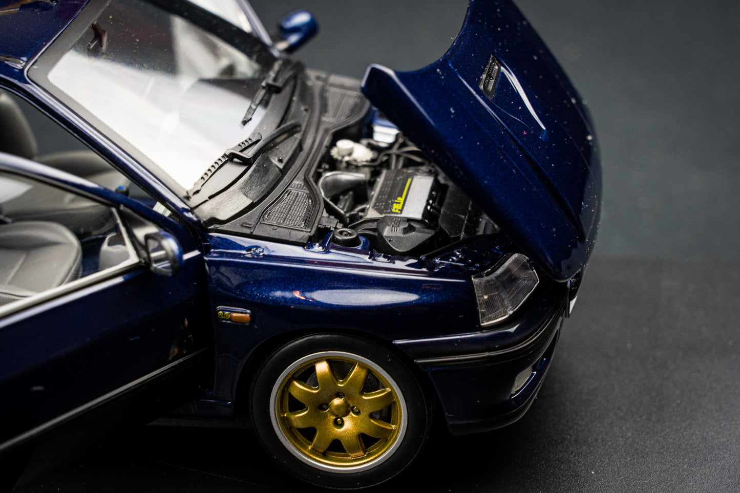 Renault Clio I Williams 1993 - metallic dunkelblau - Norev 1:18