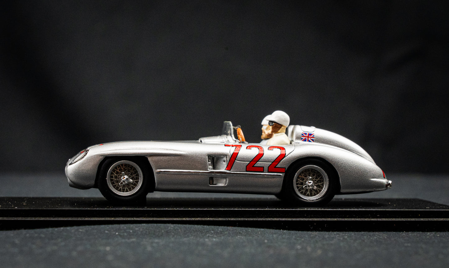 Mercedes 300 SLR #722 Moss / Jenkinson - Winner Mille Miglia 1955 - Spark 1:43