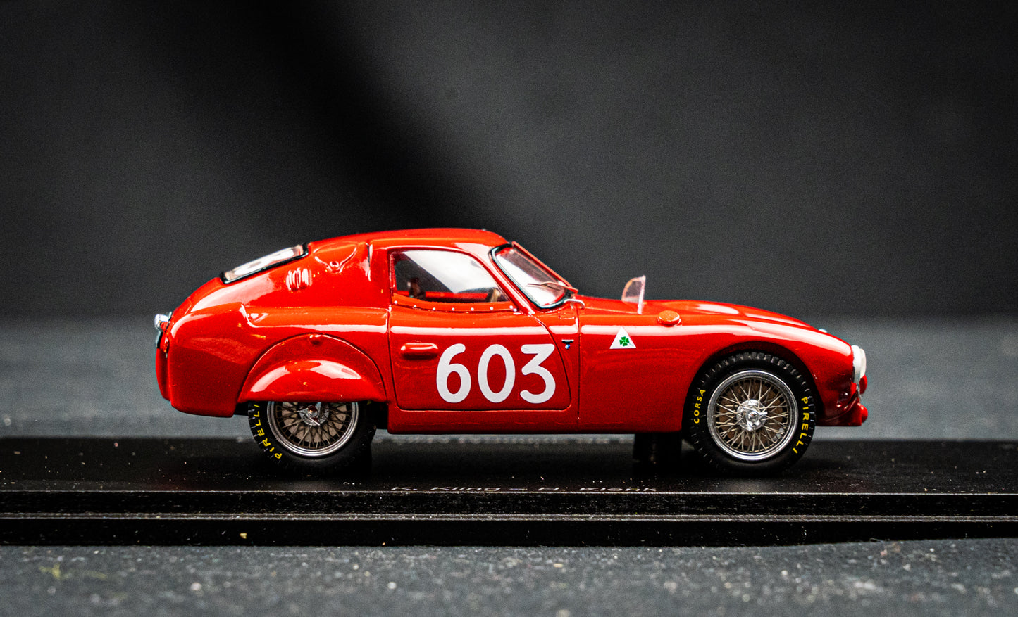 Alfa Romeo 6C 3000ccm #603 Kling / Klenk - Mille Miglia 1953 - Spark 1:43