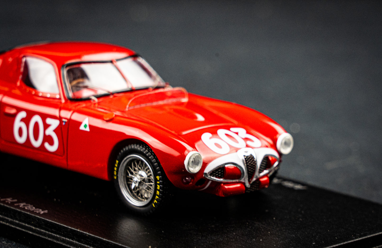 Alfa Romeo 6C 3000ccm #603 Kling / Klenk - Mille Miglia 1953 - Spark 1:43